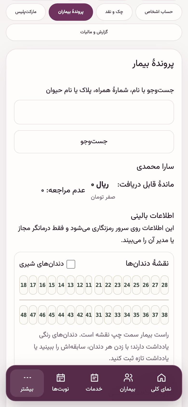 پروندهٔ بیمار: پروندهٔ بیمار